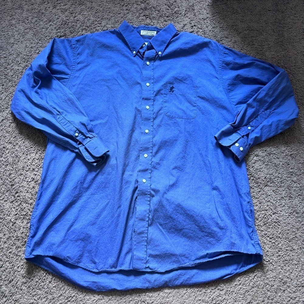 ⭐️⭐️💫Vintage Men’s Disney long sleeve button up shirt size XXL